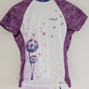Primal Purple and White Cycling Jersey